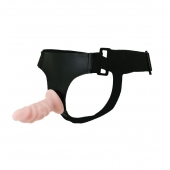 Страпон Jessica с двумя фаллическими насадками - 10 и 10,5 см. - Baile - купить с доставкой в Воронеже