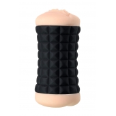 Двухсторонний мастурбатор JOS JANICE в черном цилиндре - JOS - в Воронеже купить с доставкой