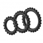 Набор из 3 эрекционных колец Sex Expert - Sex Expert - в Воронеже купить с доставкой