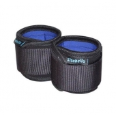 Неопреновые черно-синие наручники - Sitabella - купить с доставкой в Воронеже