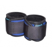 Сине-черные неопреновые наручники - Sitabella - купить с доставкой в Воронеже