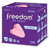 Женские гигиенические тампоны без веревочки FREEDOM normal - 3 шт. - Freedom - купить с доставкой в Воронеже