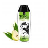 Интимный гель TOKO Pear   Exotic Green Tea с ароматом груши и зеленого чая - 165 мл. - Shunga - купить с доставкой в Воронеже