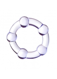 Фиолетовое эрекционное кольцо A-Toys - A-toys - в Воронеже купить с доставкой