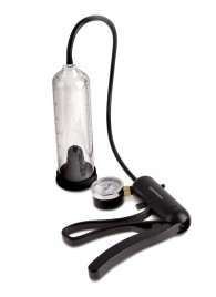 Вакуумная мужская помпа с датчиком давления Pro-Gauge Power Pump - Pipedream - в Воронеже купить с доставкой