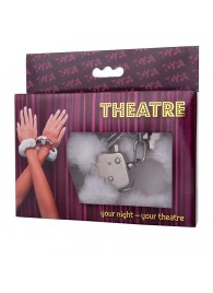 Наручники с белой меховой опушкой - ToyFa - купить с доставкой в Воронеже