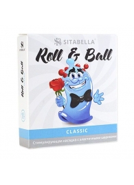 стимулирующий презерватив-насадка Roll   Ball Classic - Sitabella - купить с доставкой в Воронеже