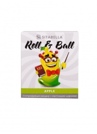 Стимулирующий презерватив-насадка Roll   Ball Apple - Sitabella - купить с доставкой в Воронеже