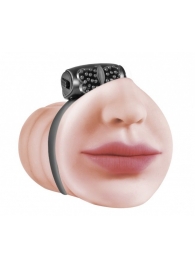 Мастурбатор-ротик с виброкольцом Satisfaction Beloved - Lola Games - в Воронеже купить с доставкой