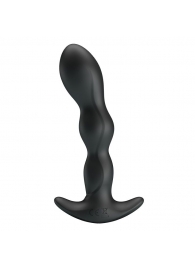 Черный анальный стимулятор простаты с вибрацией Special Anal Massager - 14,5 см. - Baile - в Воронеже купить с доставкой