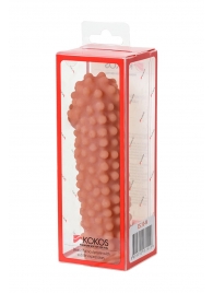 Телесная насадка на фаллос с бугорками KOKOS Extreme Sleeve 10 - 15,8 см. - KOKOS - в Воронеже купить с доставкой
