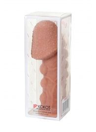 Насадка на фаллос с пузыриками, венками и ребристостью KOKOS Extreme Sleeve 09 - 12,7 см. - KOKOS - в Воронеже купить с доставкой