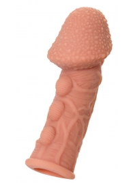 Насадка на фаллос с пузыриками, венками и ребристостью KOKOS Extreme Sleeve 09 - 12,7 см. - KOKOS - в Воронеже купить с доставкой