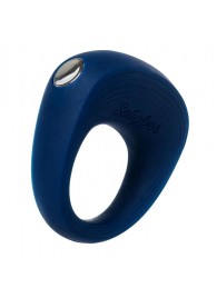 Синее эрекционное кольцо на пенис Satisfyer Ring 2 - Satisfyer - в Воронеже купить с доставкой