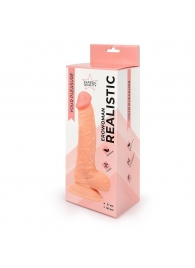 Реалистичный телесный фаллоимитатор Erowoman на присоске - Erowoman-Eroman