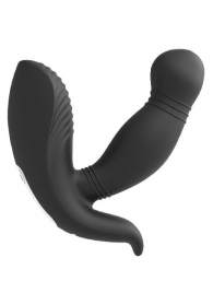 Черный вибромассажер простаты PROSTATE HERO - Dream Toys - в Воронеже купить с доставкой