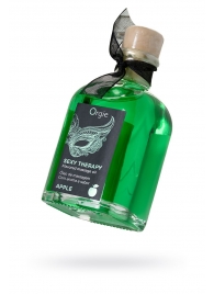 Массажное масло Orgie Lips Massage со вкусом яблока - 100 мл. - ORGIE - купить с доставкой в Воронеже