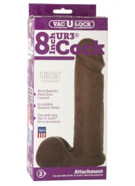 Насадка-реалистик Vac-U-Lock 8  ULTRASKYN Cock - 20,6 см. - Doc Johnson - купить с доставкой в Воронеже