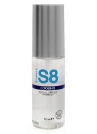 Охлаждающий лубрикант на водной основе S8 Cooling Lube - 50 мл. - Stimul8 - купить с доставкой в Воронеже