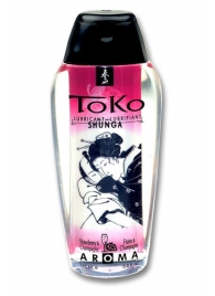 Лубрикант с ароматом клубники и шампанского - 165 мл. - Shunga - купить с доставкой в Воронеже