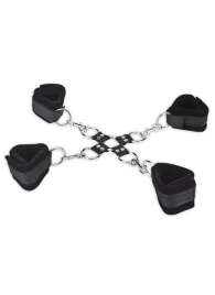 Комплект для сковывания из 5 предметов - Lux Fetish - купить с доставкой в Воронеже