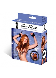 Наручники с присосками Sexy Suction - Lux Fetish - купить с доставкой в Воронеже