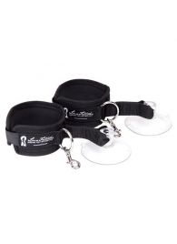 Наручники с присосками Sexy Suction - Lux Fetish - купить с доставкой в Воронеже