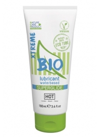 Интимный увлажняющий гель BIO SuperGlide Xtreme - 100 мл. - HOT - купить с доставкой в Воронеже