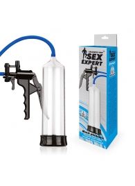 Прозрачная вакуумная помпа Sex Expert с насосом - Sex Expert - в Воронеже купить с доставкой