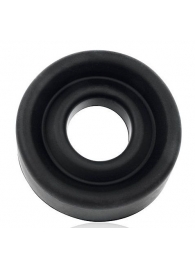 Чёрная силиконовая насадка на помпу размера M - Sex Expert - в Воронеже купить с доставкой