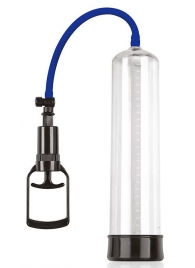 Прозрачная вакуумная помпа Sex Expert со шкалой - Sex Expert - в Воронеже купить с доставкой