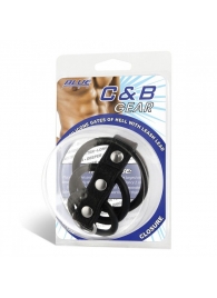 Набор из 3 силиконовых колец с ремешком и креплением для поводка - BlueLine - купить с доставкой в Воронеже