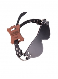 Маска из натуральной кожи с контрастной строчкой по краю - Sitabella - купить с доставкой в Воронеже