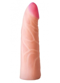 Фаллическая насадка на трусики харнесс - 17,5 см. - LOVETOY (А-Полимер) - купить с доставкой в Воронеже
