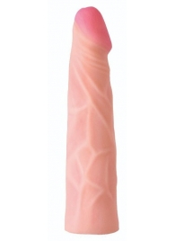 Телесная насадка на Harness с коннектором RED LINE - 19 см. - LOVETOY (А-Полимер) - купить с доставкой в Воронеже