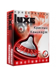 Презерватив LUXE  Exclusive   Красный Камикадзе  - 1 шт. - Luxe - купить с доставкой в Воронеже
