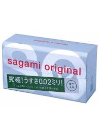 Ультратонкие презервативы Sagami Original - 12 шт. - Sagami - купить с доставкой в Воронеже