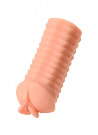 Мастурбатор-вагина ELEGANCE с ребрами на поверхности - KOKOS - в Воронеже купить с доставкой