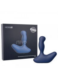 Синий вибромассажер простаты NEXUS REVO 2.0 с вращающейся головкой - Nexus Range - в Воронеже купить с доставкой
