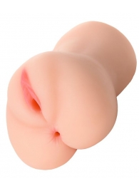 Телесный мастурбатор Hot 25 years old - вагина и анус - ToyFa - в Воронеже купить с доставкой