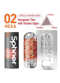 Мастурбатор SPINNER Hexa - Tenga - в Воронеже купить с доставкой
