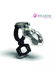 Пояс верности с электростимуляцией Pubic Enemy No 3 - MyStim - купить с доставкой в Воронеже