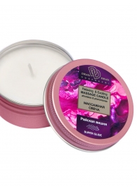 Массажная свеча  Райская вишня - БиоМед - купить с доставкой в Воронеже