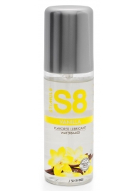 Лубрикант на водной основе Stimul8 Flavored Lube с ванильным ароматом - 125 мл. - Stimul8 - купить с доставкой в Воронеже