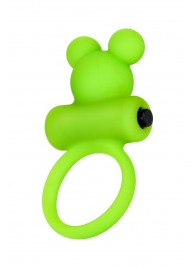 Зеленое виброкольцо на пенис A-Toys - A-toys - в Воронеже купить с доставкой