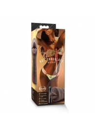 Коричневый мастурбатор-ротик Heather - Blush Novelties - в Воронеже купить с доставкой