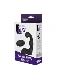 Черный вибромассажер простаты REMOTE BOOTY PLEASER - Dream Toys - в Воронеже купить с доставкой