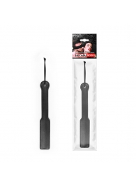 Черная гладкая шлепалка NOTABU с широкой ручкой - 32 см. - Notabu - купить с доставкой в Воронеже