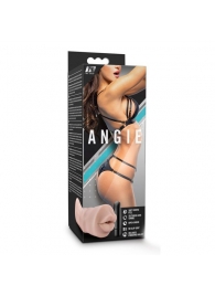Телесный мастурбатор-ротик Angie - Blush Novelties - в Воронеже купить с доставкой
