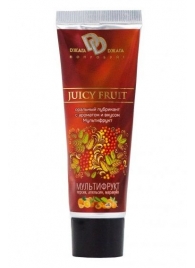 Интимный съедобный лубрикант JUICY FRUIT с ароматом фруктов - 30 мл. - БиоМед - купить с доставкой в Воронеже